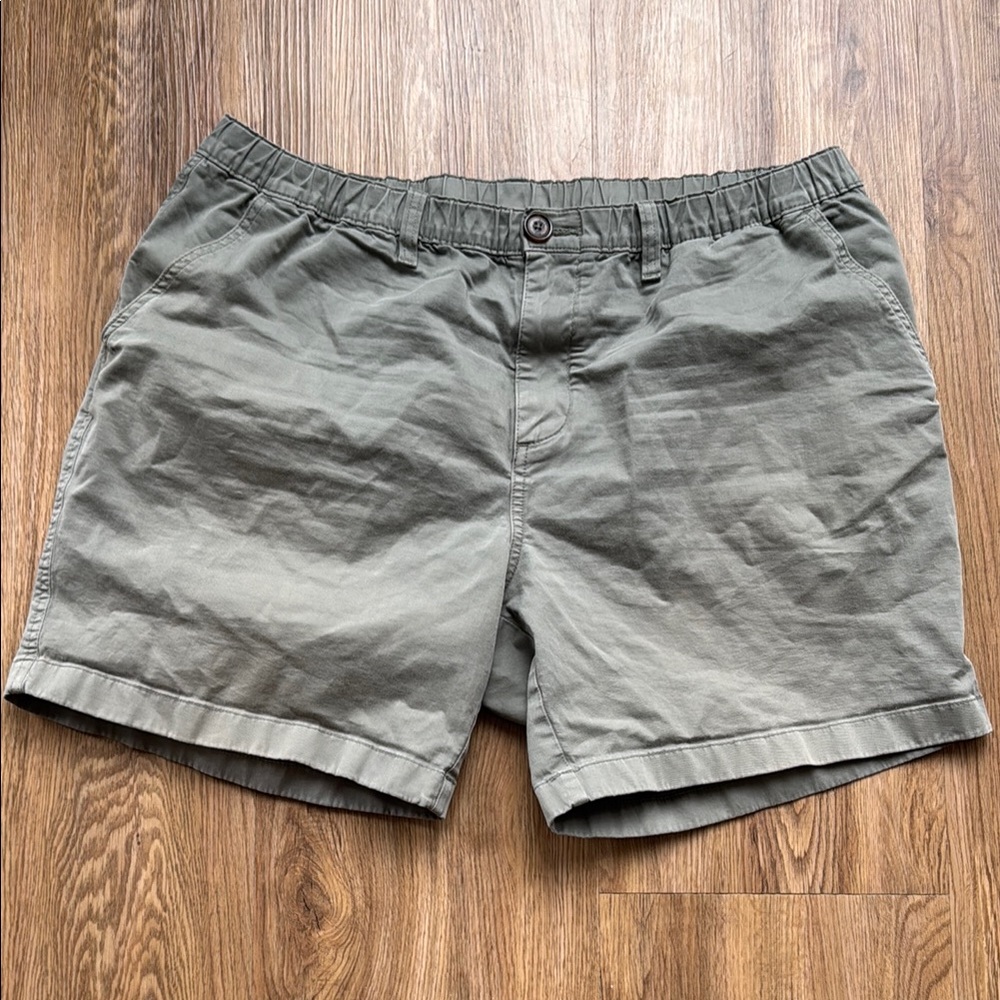 Mens Chubbies XL 7” Green/Olive Shorts